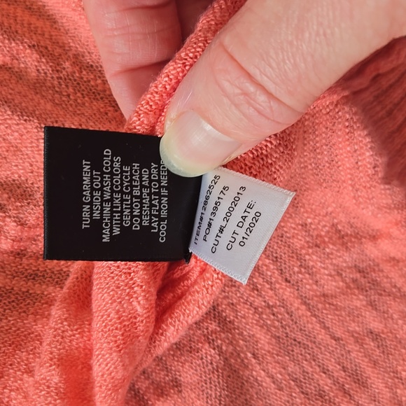 Torrid Vibrant Coral Knit Cardigan Shrug Size 1X - Picture 5 of 10